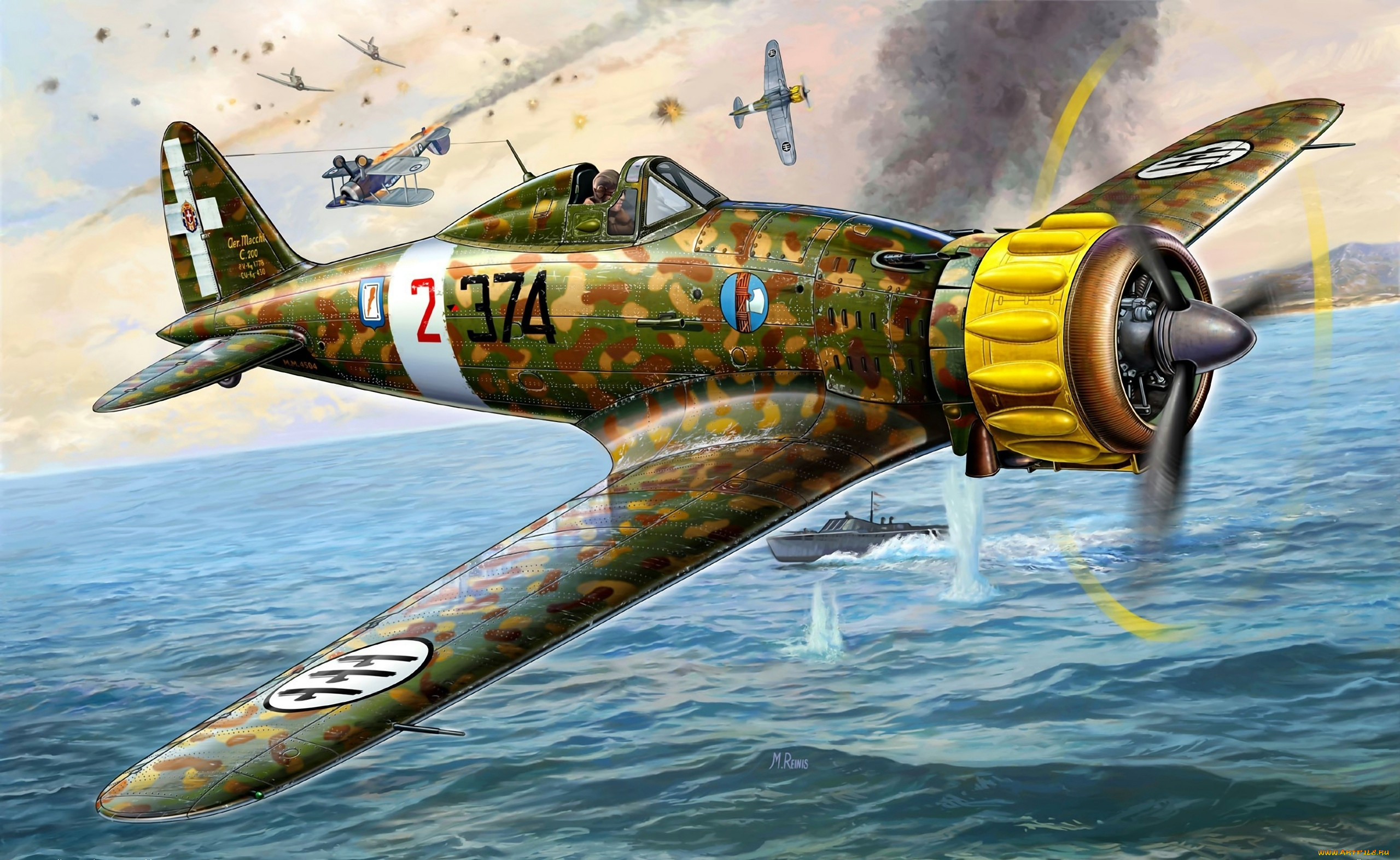 macchi, 200, saetta, , 3, , graphic, , , 